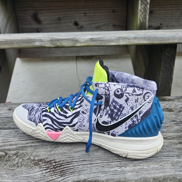 Nike Kybrid S2 Men's 8.5 CQ9323-002 " What The Neon" Kyrie Irving - Picture 11 of 14